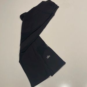 W black XS Aloyoga leggings